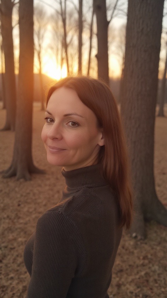Melli im Herbstwald